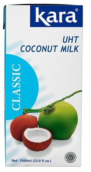 картинка Кокосовое молоко 17% Classic kara 1л*12шт тетра-пак от магазина Meridian