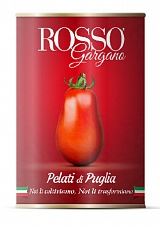 картинка Томаты Rosso Gargano Pelati очищенные целые в собственном соку, 400 г * 24 шт от магазина Meridian