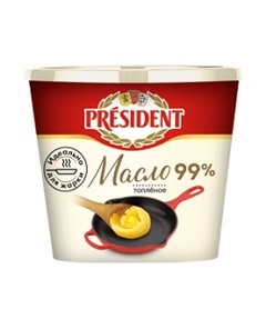картинка Масло 200г сливочное топлёное President, 8шт 99% от магазина Meridian