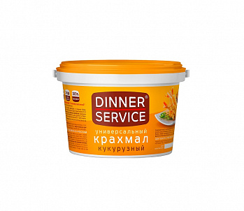 КРАХМАЛ кукурузный 1,25 кг * 4 шт DINNER SERVICE Россия РОССИЯ