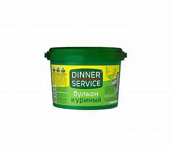 БУЛЬОН куриный сухой 2 кг * 4 шт DINNER SERVICE Россия РОССИЯ