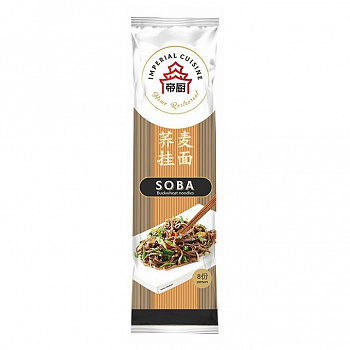 ЛАПША соба гречневая 300 г * 20 шт IMPERIAL CUISINE Россия РОССИЯ