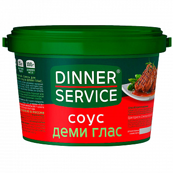 СОУС деми глас гранулированный 1,5 кг * 4 шт DINNER SERVICE Россия РОССИЯ