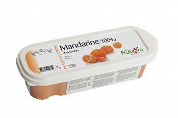 картинка Пюре мандарина замороженное 1 кг * 6 шт ''La Fruitiere'' (без сахара) от магазина Meridian