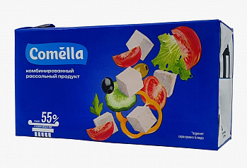 СЫР фета (комбинированный рассольный продукт) 55% 500 г * 12 шт COMELLA Россия РОССИЯ