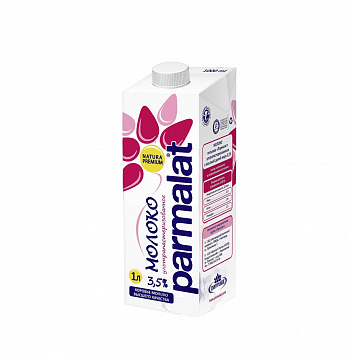 МОЛОКО 3,5% ультрапастеризованное 1 л * 12 шт PARMALAT Россия РОССИЯ