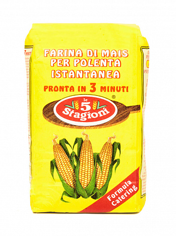 картинка Мука кукурузная Le 5 Stagioni "Полента истантанеа", (1 кг * 10 шт) для поленты  от магазина Meridian