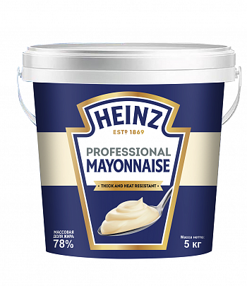 картинка Майонез HEINZ Professional 78% 5кг*1шт от магазина Meridian