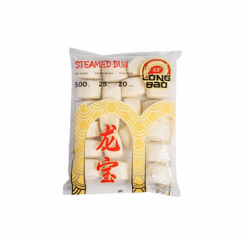 БУЛОЧКИ паровые бао 25г, 500г*20/20 шт зам LONG BAO Китай Китай
