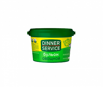 БУЛЬОН овощной сухой 2 кг * 4 шт DINNER SERVICE Россия РОССИЯ