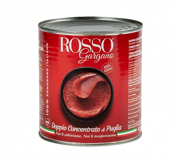 ТОМАТЫ паста двойной концентрации 800 г * 12 шт ROSSO GARGANO Италия Италия