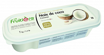 ПЮРЕ кокоса (10% сахара) 1 кг * 6 шт зам LA FRUITIERE Франция ФРАНЦИЯ
