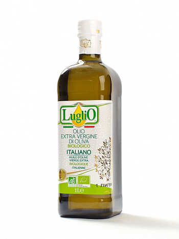картинка Масло оливковое LugliO Extra Vergine Organic (АА316), 1 л * 12 шт от магазина Meridian