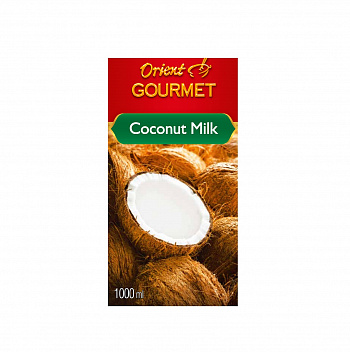 МОЛОКО кокосовое тетра-пак 1 л * 12 шт ORIENT GOURMET Индонезия Индонезия
