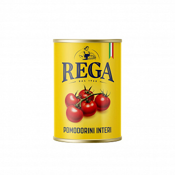 ТОМАТЫ Pomodorini Черри в собственном соку 400 г * 24 шт REGA Италия Италия
