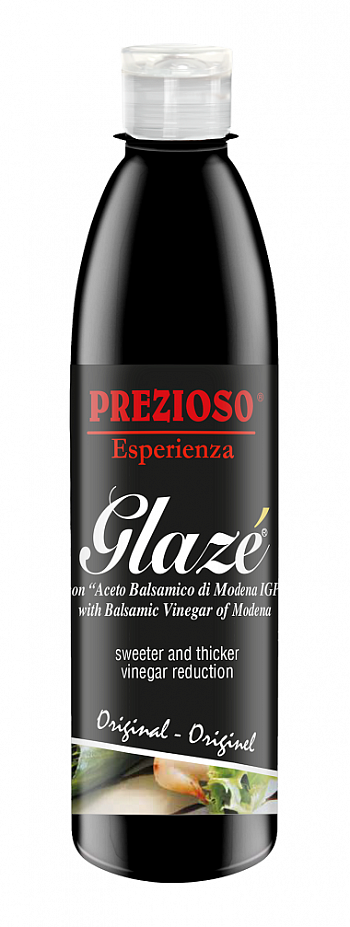 СОУС бальзамический GLAZE тёмный оригинальный 4% ПЭТ 500 мл * 12 шт PREZIOSO ESPERIENZA Италия Италия