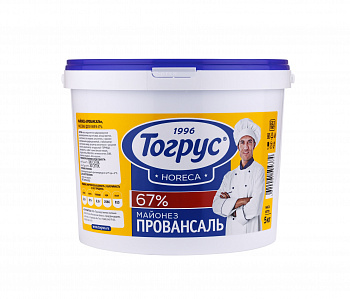 МАЙОНЕЗ Провансаль 67% 5 кг ТОГРУС Россия РОССИЯ