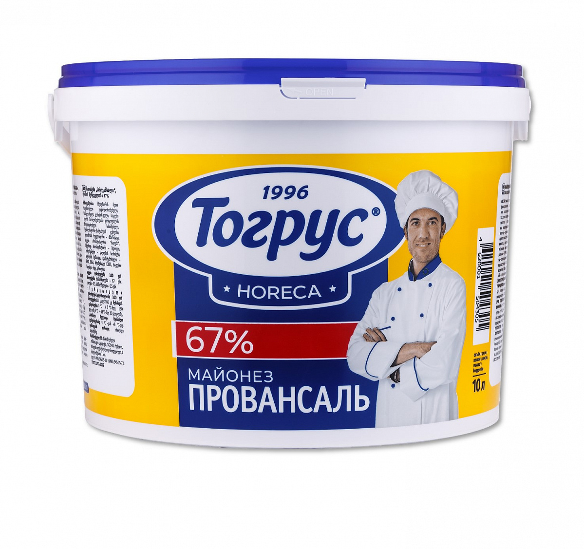 МАЙОНЕЗ Провансаль 67% 9,6 кг/10 л ТОГРУС Россия Россия