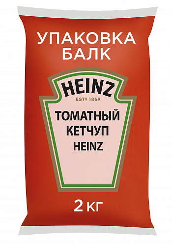 картинка Кетчуп HEINZ томатный 2 кг * 6 шт от магазина Meridian