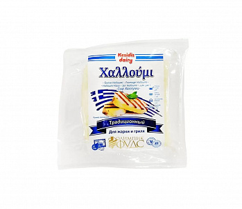 СЫР халуми д/гриля рассольный 40% 270 г * 36 шт KESIDIS DAIRY Россия РОССИЯ