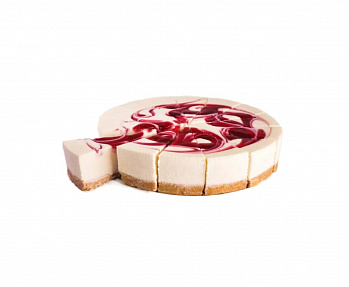СУФЛЕ творожное Чизкейк New York с клубникой 12 порц/12 кг * 1 шт зам CHEESEBERRY Россия РОССИЯ