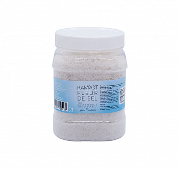 СОЛЬ Kampot Fleur de Sel 750 г * 8 шт KRUNTEI Камбоджа Камбоджа