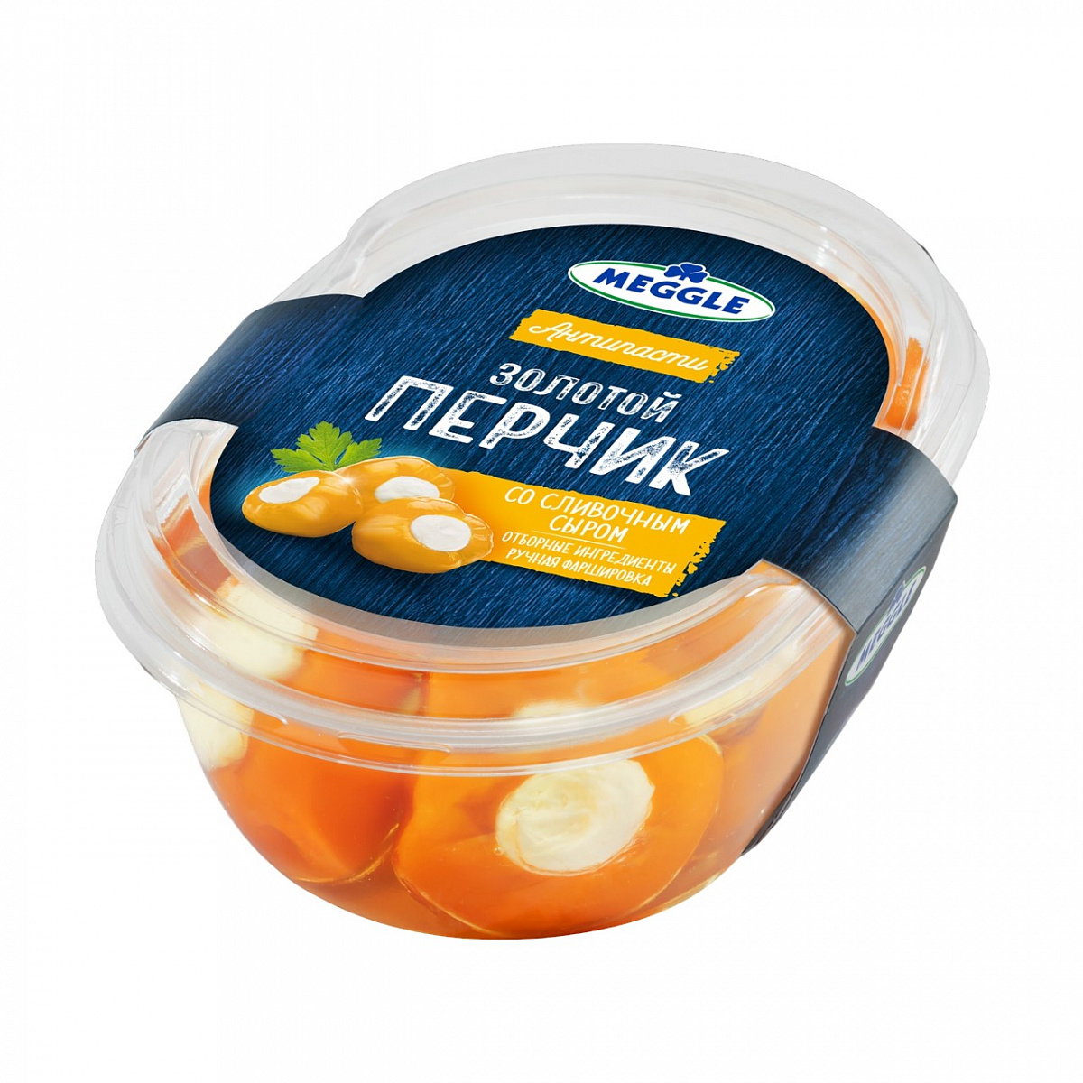 ПЕРЧИК золотой с сыром 210 г * 8 шт MEGGLE Сербия Сербия