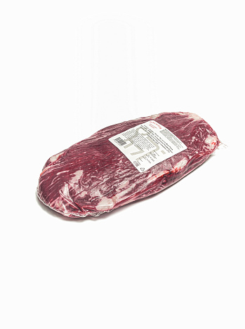 ГОВЯДИНА стейк из пашины флэнк в/у ср. вес 1,5 кг * 12 шт зам МЯСНИКИ Россия РОССИЯ