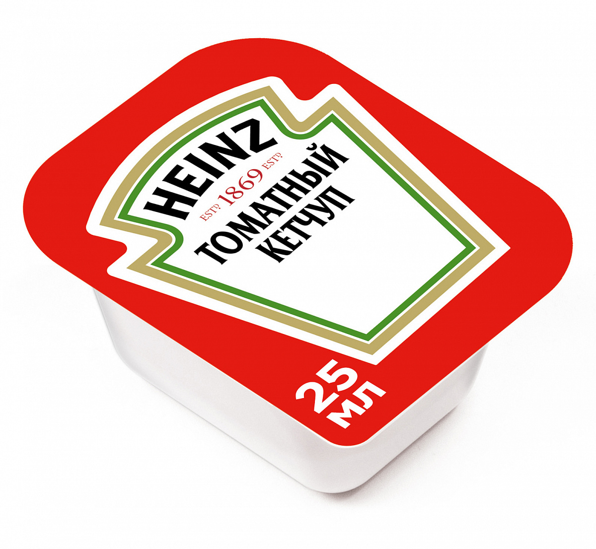 КЕТЧУП томатный дип-пот 25 мл * 125 шт HEINZ Россия РОССИЯ