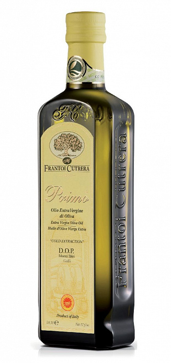 картинка Масло оливковое Frantoi Cutrera Extra Vergine Primo DOP Monti Iblei (102), 0.5 л * 6 шт от магазина Meridian