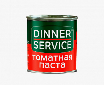 ТОМАТЫ паста 770 г * 6 шт DINNER SERVICE Россия РОССИЯ