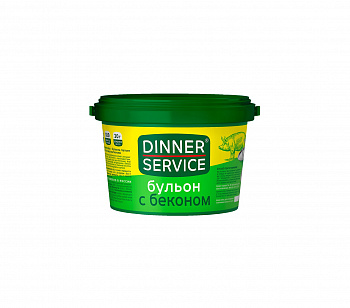 БУЛЬОН бекон сухой 2 кг * 4 шт DINNER SERVICE Россия РОССИЯ
