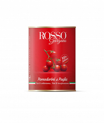 ТОМАТЫ Pomodorini Черри в собственном соку 400 г * 24 шт ROSSO GARGANO Италия Италия