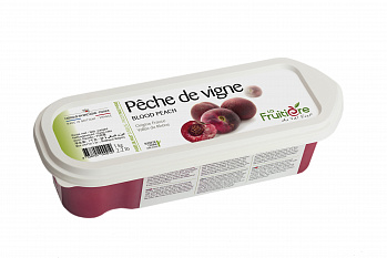 картинка Пюре персика красного замороженное 1 кг * 6 шт La Fruitiere (10% сахара) от магазина Meridian
