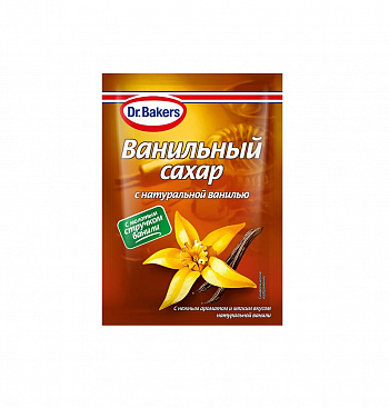 САХАР ванильный с натуральной ванилью 15 г * 45 шт DR.BAKERS Россия РОССИЯ